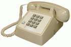 Cortelco 250044-VBA-27M Basic Desk Phone with Message Wait Light, Ash; Handset Volume Control & Hearing Aid compatible; Fully Modular; 9' Handset Cord; Double-Gong Ringer; Ringer Volume Control; Hearing Aid Compatible; Nationwide Support System; ADA Volume Control Compliant, UPC 048044251125 (ITT 2500 V 27M ITT2500V27M 2500V27M ITT2500 250044VBA27M 250044VBA-27M 250044VBA)