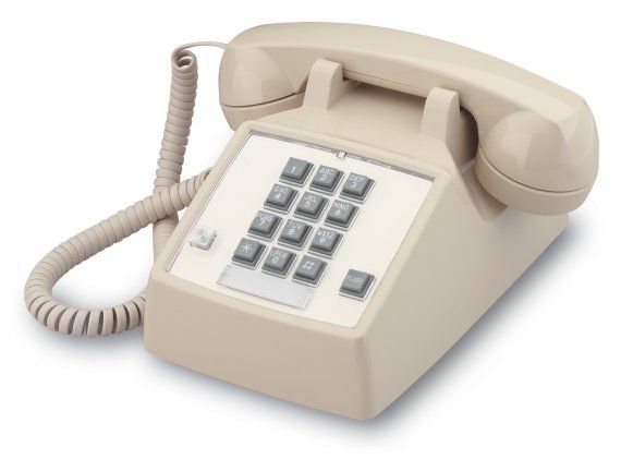 Cortelco 250044-VBA-27F Desk Unit Standard Corded Phone with Flash Message, Ash Color, 2500 Series, RJ-11 Jack, 1 Line, Message Waiting, ADA Compliant Ringer Volume Control, Double-gong ringer, Fully Modular, Heading-Aid Compatible, 9 ft handset cord.