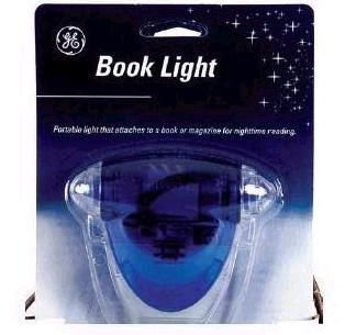 GE 25380 Book Light, Blue, Sold in 6 piece Shelf Pack, Price per piece (43168155212)