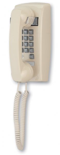 Cortelco 255444-VBA-20F Wall Phone with Flash, 9' Handset Cord, Single-Gong Ringer, With Flash, Ringer Volume Control, Hearing Aid Compatible, Nationwide Support System, ADA Volume Control Compliant, UPC 048044255239 (255444VBA20F 255444-VBA-20F 255444 VBA 20F)