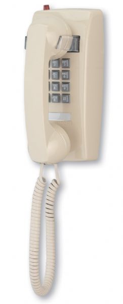 Cortelco 255444-VBA-27M Single-line Wall-mounted Telephone, 9 Foot handset cord, Fully modular, Single-gong ringer, Ringer volume control, Hearing aid compatible, Nationwide support system, ADA volume control complaint, Message waiting lamp, Pulse/Tone, Message Waiting, Hearing Aid, UPC 048044255963 (255444VBA27M 255444-VBA-27M 255444 VBA 27M ITT2554ASH27M ITT-2554-ASH27M ITT 2554 ASH27M)Cortelco 255444-VBA-27M Single-line Wall-mounted Telephone, 9 Foot handset cord, Fully modular, Single-gong r
