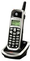 GE General Electric 25866GE3 5.8GHz 2-Line Expandable Handset, Black/Silver; Caller ID, call waiting caller ID; 40# Caller ID history; 50# Phonebook; 3-Line backlit LCD; Redial/flash/mute/hold; Line 1 and line 2 buttons; 2.5mm Headset jack, UPC 044319504828 (25866GE3, 25866-GE3, GE25866GE3, GE-25866GE3) 