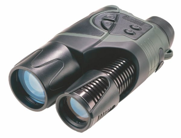 Bushnell 260542 Digital StealthView Digital Night Vision Monocular, 5x Magnification, 30' at 1000 yd / 10 m at 1000 m Linear Field of View, 1' / 0.3 m Minimum Focus Distance, 42mm objective Lens System, Weather-resistant Weatherproofing, Video-out port for recording images, High resolution, comparable to 2nd generation plus units, State of the art digital light gathering technology provides edge to edge sharpness, UPC 029757260444 (260542 260-542 260 542)