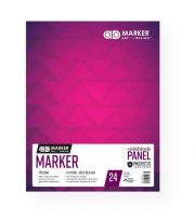 Chartpak 26061301315 AD Marker Pad 11" x 14"; A 175 GSM bright white, smooth coated paper, ideal for marker rendering; Special coating provides clean crisp edges when using alcohol and solvent markers; Several sizes are constructed with an innovative InkBlock panel; The InkBlock panel is inserted underneath the working sheet to prevent any marking or indentation to the sheet below; 24 Sheets; UPC 014173412782 (CHARTPAK26061301315 CHARTPAK-26061301315 AD-26061301315 DRAWING SKETCHING) 