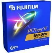 Fujifilm 26112088 40/80GB DLT IV Data Cartridge; Capacity 40GB (native) / 80GB (compressed), Transfer Speed 6MB/sec (native)/12 MB/sec (compressed) Lowered error rates Lower head wear, raised head durability, UPC 074101789881 (261-12088 2611-2088 Fuji) 