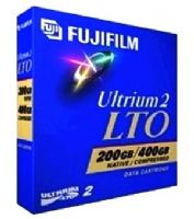 Fuji 26220001 LTO Ultrium-2, Ultra-high-capacity Tape Cartridge, Native capacity 200 GB, Compressed Capacity 400 GB, Transfer Rate 40MB/sec,  Tape Length 609 m, Fujifilm ATOMM Technology. (2622000 262200 26220) 