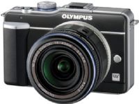 Olympus 262856 model E-PL1 Digital camera, 12.3 Megapixel Resolution, Color Support, High speed Live MOS Optical Sensor Type, 13,100,000 pixels Total Pixels, 12,300,000 pixels Effective Sensor Resolution, 13.0 x 17.3mm Optical Sensor Size, 2 Field of View Crop Factor, TruePic V Image Processor, Zoom lens - 14 mm - 42 mm - f/3.5-5.6 Micro Four Thirds, 14 mm - 42 mm Focal Length, LCD display - TFT active matrix - 2.7" - color Display (262856 262-856 262 856 E-PL1 E PL1 EPL1) 