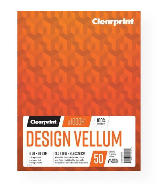 Clearprint 26321520911 1000H Design Vellum 8.5
