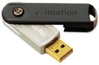 Imation 26760 Pivot Plus Flash Drive USB flash drive, 1 GB Storage Capacity, Hi-Speed USB Interface Type, Encryption support, password protection, Windows ReadyBoost capable, Microsoft Windows Vista / 2000 / XP OS Required, UPC 051122267604 (26 760 26-760) 