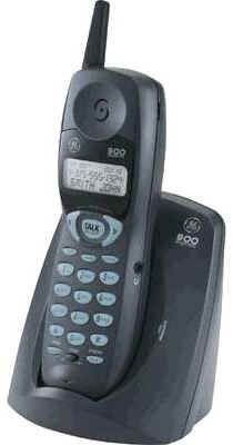 General Electric 26938GE2 Cordless Phone W/Call Waiting CID, 900 MHz, Black (26938-GE2, 26938 GE2)