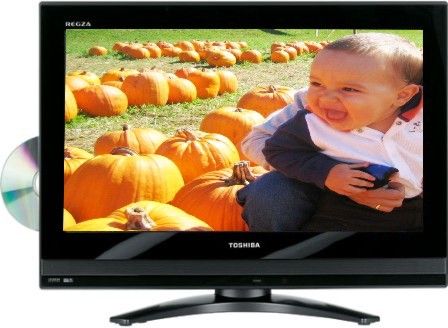 Toshiba 26LV47 Remanufactured Regza LCD HDTV with Built-in DVD Player, 26