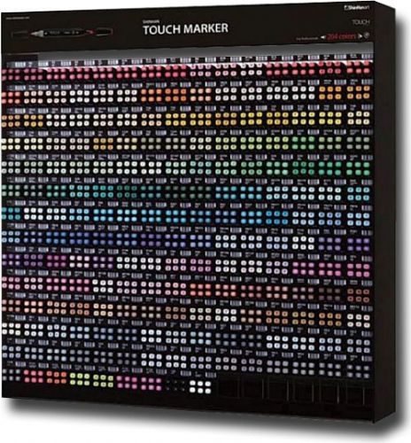 ShinHan Art 2729002 TOUCH Twin, Acrylic Counter Rack For 204-Color Assortment, 32.25