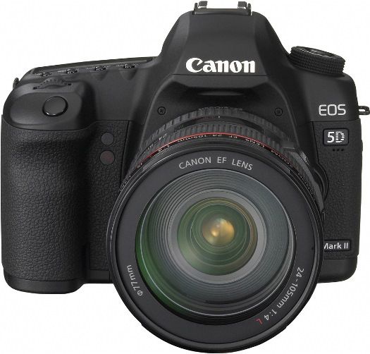 Canon 2764B004 EOS 5D Mark II EF24-105mm IS Digital SLR Camera Kit, 3.0-inch Clear View LCD (920000 dots/VGA) monitor with anti-reflective and scratch-resistant coatings, 21.1 Megapixel Full-frame CMOS sensor, 14-bit A/D conversion (16384 colors/each of 3 primary color), Image Format 36 mm x 24mm (35mm Full-frame), UPC 013803105391 (2764-B004 2764 B004 2764B-004 2764B 004)