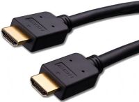 Vanco 277003X Installer Series High Speed HDMI Cable With Ethernet, 3 Ft Cable Length; HDMI Ethernet Channel, Which Allows For A 100 Mb/S; Establishes Ethernet Connection Between The Two HDMI Ports; Connected Devices; Supports Audio Return Channel Functionality; Exceeds 10.2 Gbps Of Data Speed Transfer; UL Listed And CL3 Rated; 7.3 Mm O.D., 28 AWG Black Cable; Dimensions 6" X 6" X 0.8"; Weight 0.2 Lbs; UPC 741835084512 (VANCO277003X VANCO-277003-X VANCO 277003 X 277003-X 277003 X 277003X) 