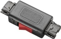 Plantronics 27708-01 Quick Disconnect In-line Mute Switch For use with all H-series corded headsets, UPC 017229003392 (2770801 27708 01 2770-801 277-0801) 