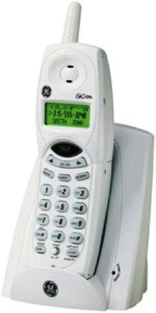 General Electric 27831GE1 2.4 GHz Cordless Phone with Call Waiting Caller ID - White, 3-line backlit LCD display, 1-touch redial, Handset volume control  (27831-GE1    27831 GE1    GE27831GE1   GE-27831GE1)