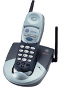 GE General Electric 27928GE6 2.4 GHz Analog Cordless Phone, Black (27928 GE6, 27928-GE6)