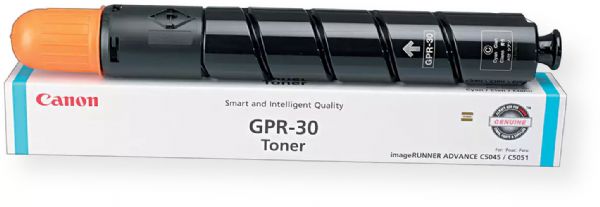 Canon 2793B003AA Model GPR-30 Cyan Toner Cartridge For use with imageRUNNER ADVANCE C5045, C5051, C5250 and C5255 Printers, New Genuine Original OEM Canon Brand, Average cartridge yields 38000 standard pages, UPC 013803112900 (2793-B003AA 2793B-003AA 2793B003A 2793B003)