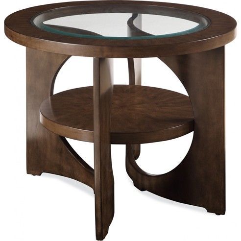 Bassett Mirror 2795-220EC Model 2795-220 Alford Round End Table, Size 28
