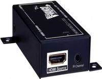 Vanco 280713 HDMI Extender Over 2 UTP Cables With IR Control, Maximum Operating Distance 98.43 Ft; Allows To Transmit HDMI Audio/Video Signals Via Dual Cat6 Cables; Vanco 280713 Extends Resolutions From 1080p Up To 100 Feet On Cat6 Cables; Has A High-Speed Chipset That Supports 3D, Fullhd 1080p; Unique Circuit Design Allows Protection Against High Voltage And Peak Currents; Dimensions 6" X 9.8" X 2.2"; Weight 1 Lbs; UPC 741835091770 (VANCO280713 VANCO-280713 280713) 
