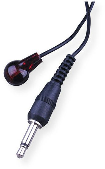 Vanco  280738 IR Single Emitter; Black; Single IR Emitter for Use with Home Theater IR Repeater Systems; Compact, Low-Profile Design for Discreet Installation; Comes with Adhesive Pad for Sticking onto Audio/Video Devices; IR Receive Frequency: 34 kHz to 60 kHz; IR Transmit Frequencies: 38 kHz & 56 kHz[; Range; UPC 741835095471 (280738 280-738 280738SINGLEEMITER 280738-SINGLEEMITER 280738VANCO 280738-VANCO) 