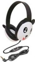 Califone 2810-PA Listening First Stereo Headphone - Panda Motif, Adjustable headband comfortable for extended wear, Specifically sized for young students, Volume control for individual preferences, Impedance 25 Ohms each side +/-15%; Frequency Response 20 - 20KHz; UPC 610356577004 (2810PA 2810 PA 2810-P 2810P) 