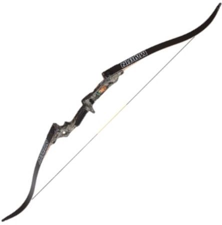 Martin Archery 2822N40 The Panther Take-Down Bow, Bridged riser and Italian  wood limbs give the