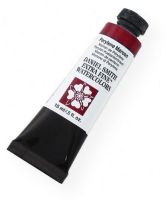 Daniel Smith 284600073 Extra Fine Watercolor 15ml Paint Tube, Perylene Maroon; Highly pigmented and finely ground watercolors made by hand in the USA; Extra fine watercolors produce clean washes, even layers, and also possess superior lightfastness properties; Landscape artists rely on Aureolin to successfully glaze their watercolors; UPC 743162009275 (DANIELSMITH284600073 DANIELSMITH 284600073 DANIEL SMITH ALVIN PAINTER PERYLENE MAROON) 