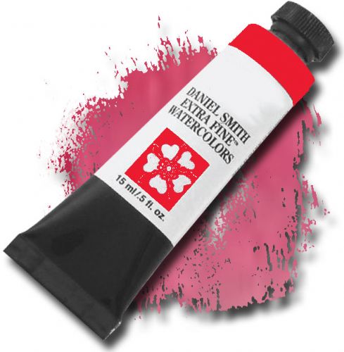 Daniel Smith 284600185 Extra Fine, Watercolor 15ml Permanent Alizarin Crimson; Highly pigmented and finely ground watercolors made by hand in the USA; Extra fine watercolors produce clean washes even layers and also possess superior lightfastness properties; UPC 743162027828 (DANIELSMITH284600185 DANIELSMITH 284600185 DANIEL SMITH DANIELSMITH-284600185 DANIEL-SMITH)