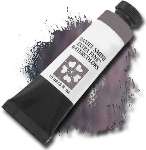 Daniel Smith 284600188 Extra Fine, Watercolor 15ml Shadow Violet; Highly pigmented and finely ground watercolors made by hand in the USA; Extra fine watercolors produce clean washes even layers and also possess superior lightfastness properties; UPC 743162028481 (DANIELSMITH284600188 DANIELSMITH 284600188 DANIEL SMITH DANIELSMITH-284600188 DANIEL-SMITH)