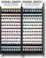 Daniel Smith 285250528 Watercolor Display Assortment 154 Color; Highly pigmented and finely ground watercolors made by hand in the USA; Extra fine watercolors produce clean washes, even layered, and also possess superior lightfastness properties, with 235 of the colors rated LR I or II; This range includes extra fine colors, PrimaTek colors, and luminescent colors; UPC DANIELSMITH285250528 (DANIELSMITH285250528 DANIELSMITH 285250528 DANIEL SMITH DANIELSMITH-285250528 DANIEL-SMITH) 
