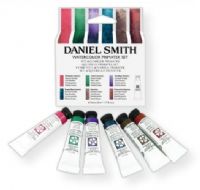 Daniel Smith 285610006 PrimaTek Watercolor 5ml Set 6 colors; Set includes 6 colors in 5 ml tubes; If texture is what you are after you are gonna love Daniel Smith PrimaTek paints; PrimaTek Watercolors mix beautifully with other paints on your palette and bring excitement to the surface of a painting; UPC 743162031962 (285610006 PRIMATEK285610006 WATERCOLO285610006 DANIELSMITH285610006 DANIELSMITH-285610006 DANIEL-SMITH-285610006) 