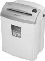Intimus 291134 Cross Cut Shredder Model 20CC3, 0.16" x 1.12" Shred Size, Cross-cut Shred Type, 8 ft. per minute Speed, 8 sheets Capacity, 9" Throat Size, 5.28 gallons Shred Container, Removable catchbasket, Compact design, Shock resistant plastic, recyclable Material, Reverse Function, For home or small offices (291134 291-134 291 134 20CC3 20-CC3 20 CC3) 