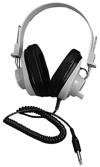 Califone 2924AVY Deluxe Mono Headphone, Y-Cord (2924 AVY 2924-AVY)