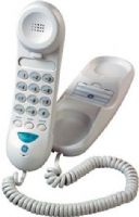 GE General Electric 29257GE1 Trimline Corded Phone, White, 10 Number Memory, Single Line Operation, Hearing Aid Compatible, Wall Mountable, 10 Station Speed Dial, Adjustable Ringer/Volume Control, Tone/Pulse Switchable Dialing, One-Touch Redial, Pause, Flash Function, UPC 044319201987 (29257-GE1 29257 GE1) 