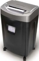 Royal 29351A Model MC14MX Micro Cut Deskside Paper Shredder, 9” throat width, 14 sheet capacity, 1/8” x 23/64” shred size, Level 4 security, Shreds staples, credit cards and CDs, Separate slot for credit cards and CDs, Jam free rollers, Auto start/stop and reverse, 10 gallon pullout basket with window, Castors for mobility, 16”w x 13”d x 25”h / 40 lbs (293-51A 29351 MC-14MX MC 14MX MC14-MX MC14 MX) 
