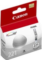 Canon 2950B001 model CLI-221G Gray Ink Cartridge, Inkjet Print Technology, Gray Print Color, New Genuine Original OEM Canon, For use with PIXMA iP3600, PIXMA iP4600, PIXMA MP620 and PIXMA MP980 Canon Printers (2950B001 2950-B001 2950 B001 CLI221G CLI 221G CLI-221G CLI221 CLI-221 CLI 221) 