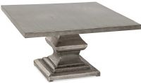 Bassett Mirror 2958-130B-TEC Model 2958-130B-T Belgian Luxe Emmit Rectangular Cocktail Table; Antique Nickel Finish; Dimensions 18" x 18" x 38"H; Weight 106 pounds; UPC 036155328942 (2958130BTEC 2958 130B TEC 2958130B-TEC 2958 130BTEC 2958-130BT 2958130BT 2958-130-BT 2958130B-T 2958130-BT) 