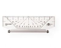 Alvin 295M Professional 10" Parallel Glider Metric; An easy-to-use instrument that combines the functions of a parallel straightedge, triangle, protractor, T-square, and compass in one; One of the most useful and convenient aids for drafting, drawing, and nautical applications; Smooth gliding action to easily make parallel lines without twisting or turning under accidental pressure; UPC 088354117155 (ALVIN-295M ALVIN295M ARCHITECTURE DRAWING) 