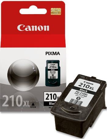 Canon 2973B001 Model PG-210XL Extra Large Black Ink Cartridge for use with Canon PIXMA MP230, MP240, MP250, MP270, MP280, MP480, MP490, MP495, MP499, MX320, MX330, MX340, MX350, MX360, MX410, MX420, iP2700 and iP2702 Printers, New Genuine Original OEM Canon Brand, UPC 013803098990 (2973-B001 2973 B001 2973B-001 2973B 001 PG210XL PG 210XL PG-210)