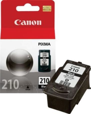 Canon 2974B001 Model PG-210 Black Ink Cartridge for use with Canon PIXMA MP230, MP240, MP250, MP270, MP280, MP480, MP490, MP495, MP499, MX320, MX330, MX340, MX350, MX360, MX410, MX420, iP2700 and iP2702 Printers, New Genuine Original OEM Canon Brand, UPC 013803099003 (2974-B001 2974 B001 2974B-001 2974B 001 PG210 PG 210)