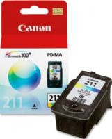 Canon 2976B001 Model CL-211 Color Ink Cartridge for use with Canon PIXMA MP230, MP240, MP250, MP270, MP280, MP480, MP490, MP495, MP499, MX320, MX330, MX340, MX350, MX360, MX410, MX420, iP2700 and iP2702 Printers, New Genuine Original OEM Canon Brand, UPC 013803099027 (2976-B001 2976 B001 2976B-001 2976B 001 CL211 CL 211) 