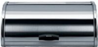 Brabantia 299445 Bread Bin, Roll Top - Matt Steel, Durable and solid bin to keep your bread, Handy: large capacity, so enough room for two large loaves, EAN 8710755299445 (299-445 29-9445 2994-45 299 445) 