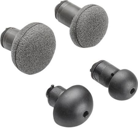 Plantronics 29955-07 TriStar Eartip Pack For use with Tristar H81, H81N, P81 and P81N Headsets, Includes 4 earbuds in different sizes 2 with foam cushions 2 with rubber cushions, UPC 017229006560 (2995507 29955 07 2995-507 299-5507)