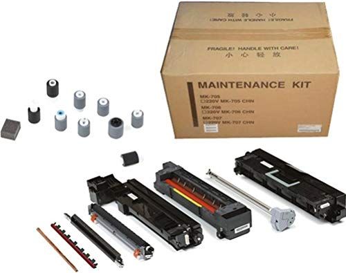 Kyocera 2FD82020 Model MK-706 Maintenance Kit; Includes: (1) Drum Unit, (1) Developing Unit, (1) Fixing Unit, (3) Pickup Roller, (2) Feed Roller, (3) Separation Roller, (1) Bypass Pick Up Roller, (1) Transfer Roller Unit, (1) Registration Cleaner, (1) Charge Corona Unit, (1) Transfer Guide and (1) Lower Registration Cleaner; UPC 637122304435 (2FD-82020 2FD8-2020 2FD82-020 MK706 MK 706) 