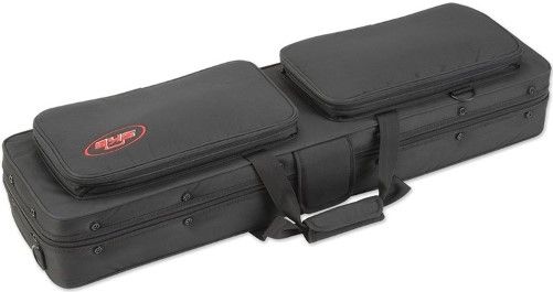 SKB Corporation 2SKB-SC3409 Hybrid Breakdown Shotgun Case 3409, Custom design for breakdown shotguns, The plush lined EPS interior will accommodate barrels up to 33.75