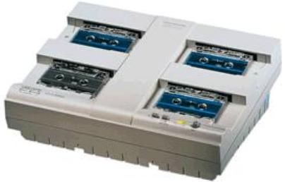 Telex 300350-100 Cassette Duplicator, 1-2-3 1/2 Track 2 channel Monaural  Copier, Duplicates both sides of three audio cassettes at once  (300350100     300350 100) 