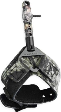 Scott Archery 3003NCS-BS2-CA Compact Lightweight Little Bitty Goose Single Caliper Release, Camo-Buckle; Nylon Strap Connector offers infinite length adjustment, reduces torque; Forward-positioned knurled-trigger maximizes draw length; Patented angled jaw design for better string clearance; UPC 745167871970 (3003NCSBS2CA 3003NCSBS2-CA 3003NCS-BS2CA 3003NCS BS2-CA)