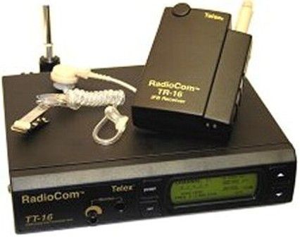 Telex 301944000 Model TT-16 Wireless IFB Base Station, 16-Channel, 50mW max.(Hi), 5mW (Low) Output Level, 100 Hz - 10 kHz Frequency Response, Less Than 2% THD + N, 30dB (with AGC) Voltage Gain, 1 x 1/4