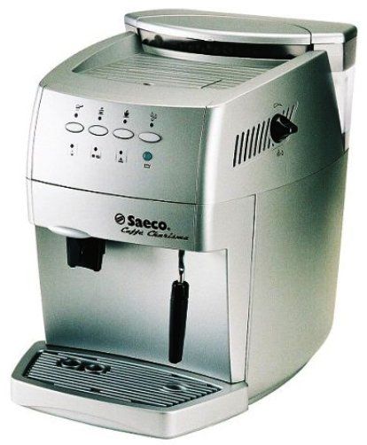 Saeco 30221 Cafe Charisma Silver Household Automatic Coffee Machine, Factory Reconditioned Demo Unit, Rapid Steam, Pannarello Frothing Device, 300 gr Capacity of the bean hopper (708461030221DE-R 708461030221DE 708461030221 30221DE-R 30221DE 30221 030221DE-R 030221DE 030221 SAECO030221-R SAECO030221 30221-R 30221R Coffee Maker)